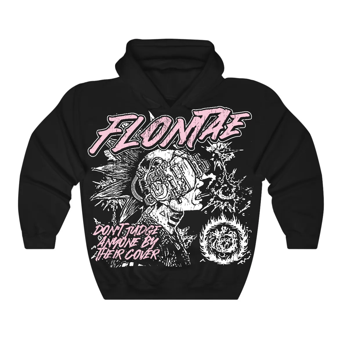 35th Anniversary 5s Flontae Hoodie Don't Judge Graphic sold by Flontae Clothing