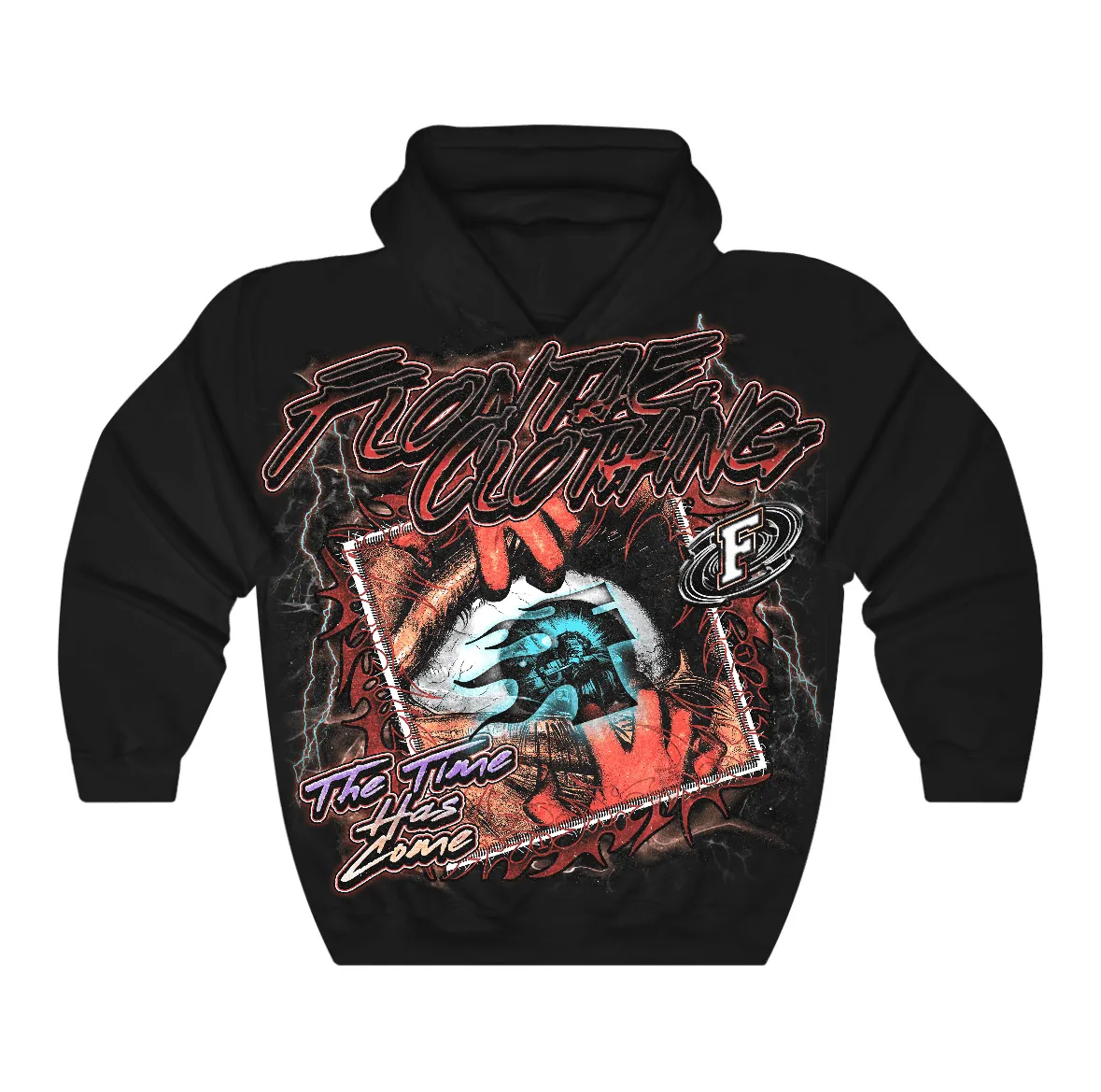 Flontae Hoodie Phantom Dare Graphic sold by Flontae Clothing