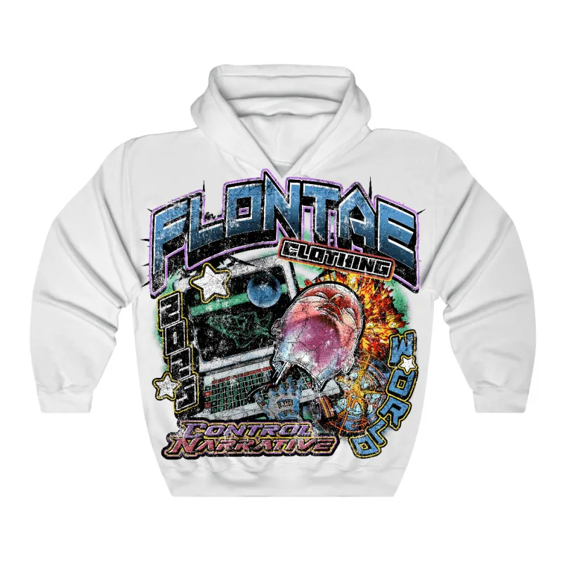 Flontae Hoodie Control The Narrative Graphic sold by Flontae Clothing