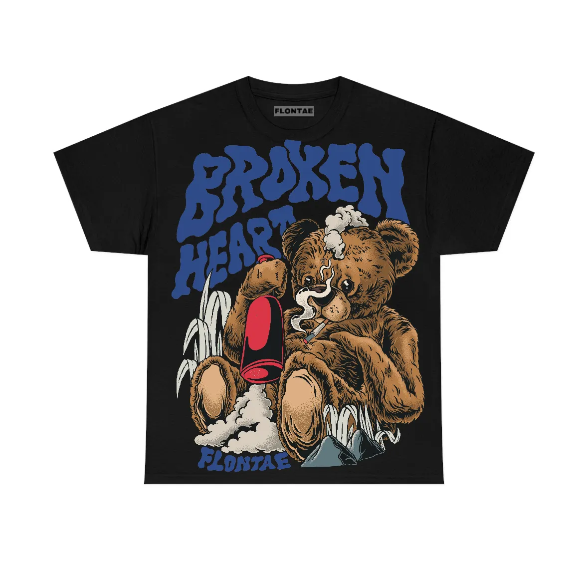 Rare Air 4s Flontae T-Shirt Broken Heart Graphic sold by Flontae Clothing product image thumbnail 2