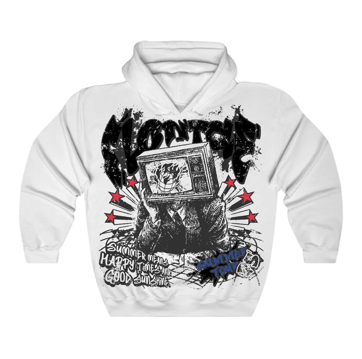 Rare Air 4s Flontae Hoodie Happiness Graphic sold by Flontae Clothing