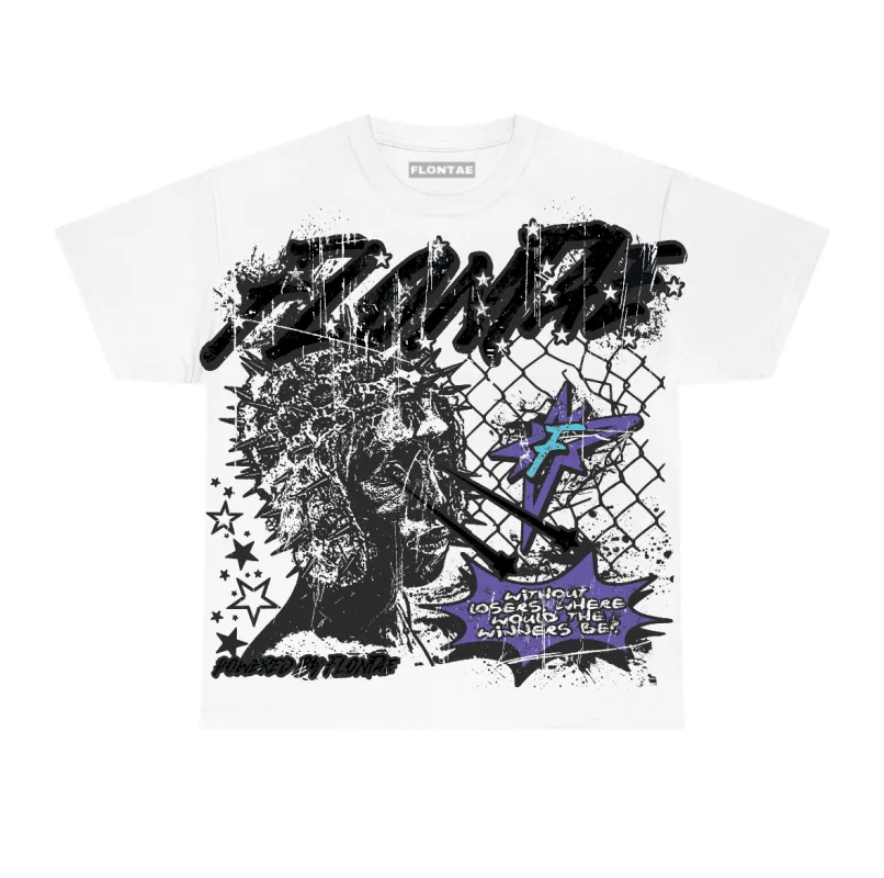 Aqua 8s Flontae T-Shirt Winners Graphic made by Flontae Clothing