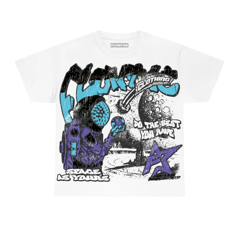 Aqua 8s Flontae T-Shirt Space Is Yours Graphic sold by Flontae Clothing
