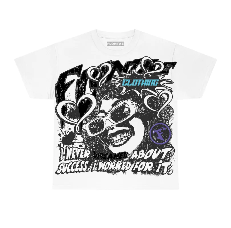 Aqua 8s Flontae T-Shirt Never Dream Graphic sold by Flontae Clothing