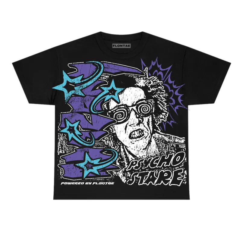 Aqua 8s Flontae T-Shirt Stare Graphic sold by Flontae Clothing