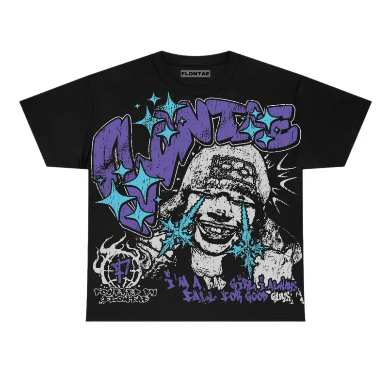 Aqua 8s Flontae T-Shirt Changed The Thought Graphic sold by Flontae Clothing