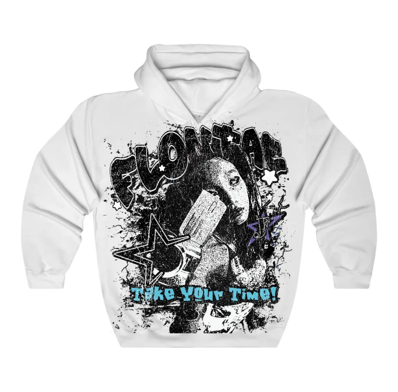 Aqua 8s Flontae Hoodie Be Patient Graphic sold by Flontae Clothing