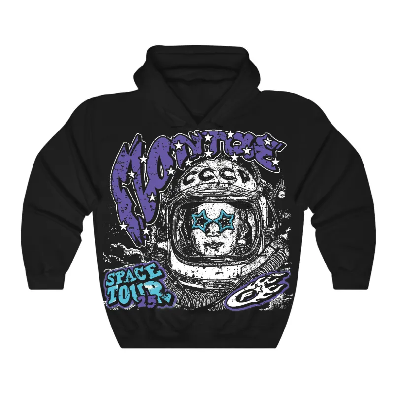 Aqua 8s Flontae Hoodie Get Around Graphic sold by Flontae Clothing