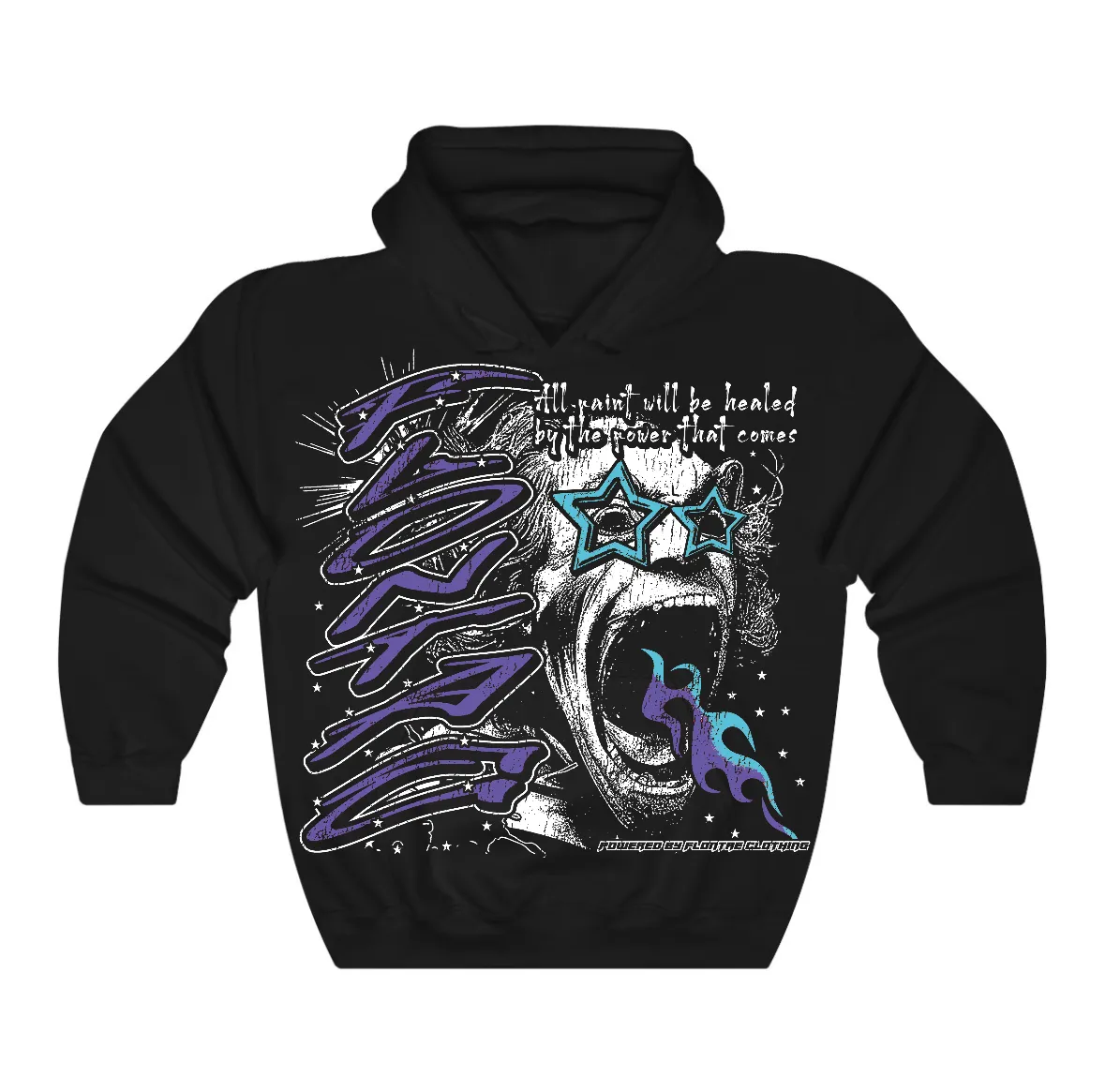 Aqua 8s Flontae Hoodie Wonder Graphic sold by Flontae Clothing