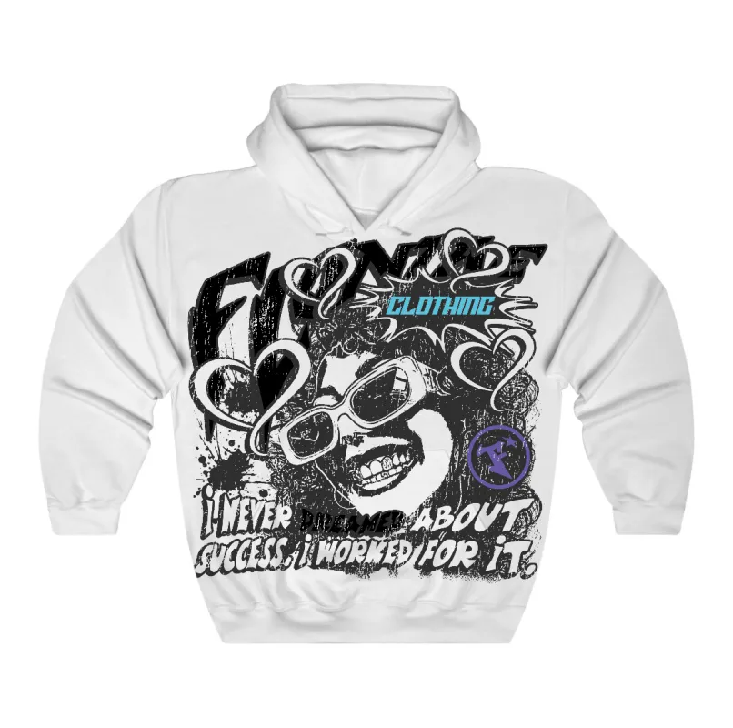 Aqua 8s Flontae Hoodie Never Dream Graphic sold by Flontae Clothing