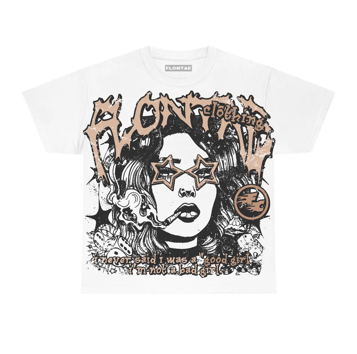 Cozy Girl 4s Flontae T-Shirt Keep Quiet Graphic sold by Flontae Clothing
