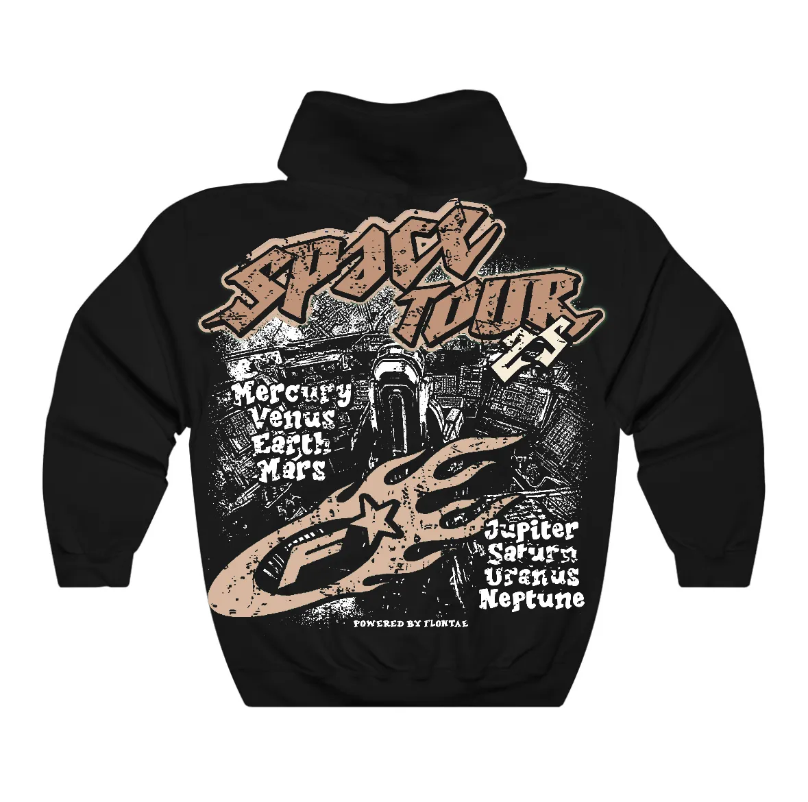 Cozy Girl 4s Flontae Hoodie Get Around Graphic sold by Flontae Clothing product image thumbnail 2