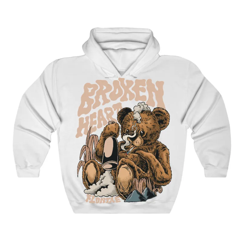 Cozy Girl 4s Flontae Hoodie Broken Heart Graphic sold by Flontae Clothing