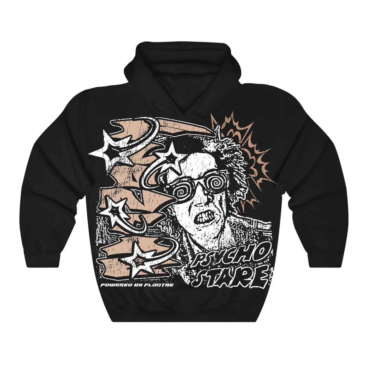 Cozy Girl 4s Flontae Hoodie Stare Graphic sold by Flontae Clothing