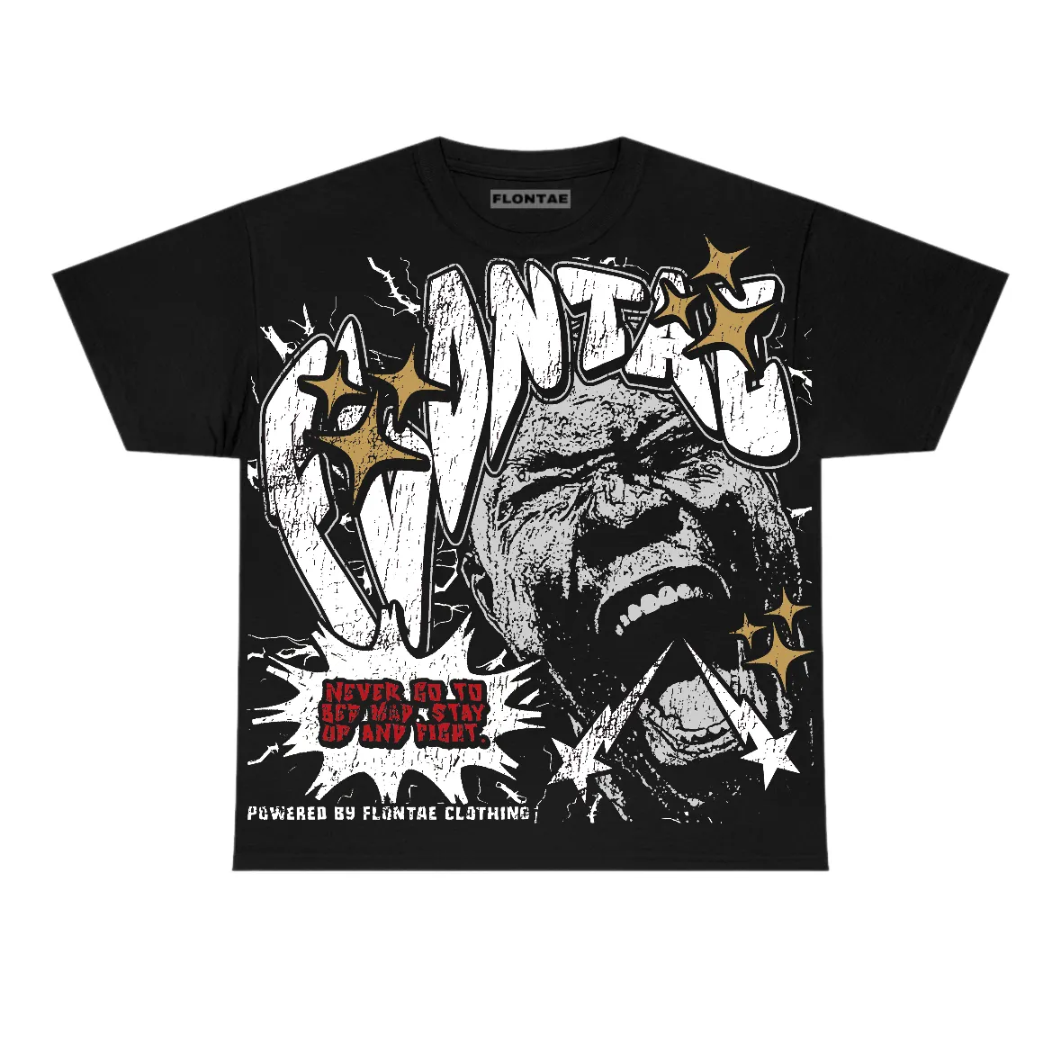 Taxi 12s Flontae T-Shirt Never Quit Graphic sold by Flontae Clothing