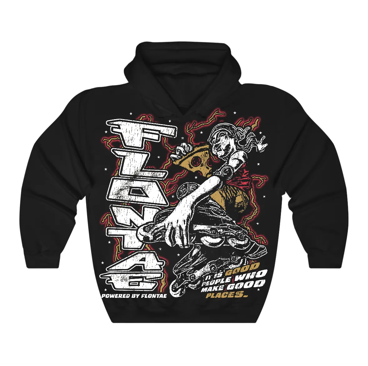 Taxi 12s Flontae Hoodie Kindness Graphic sold by Flontae Clothing