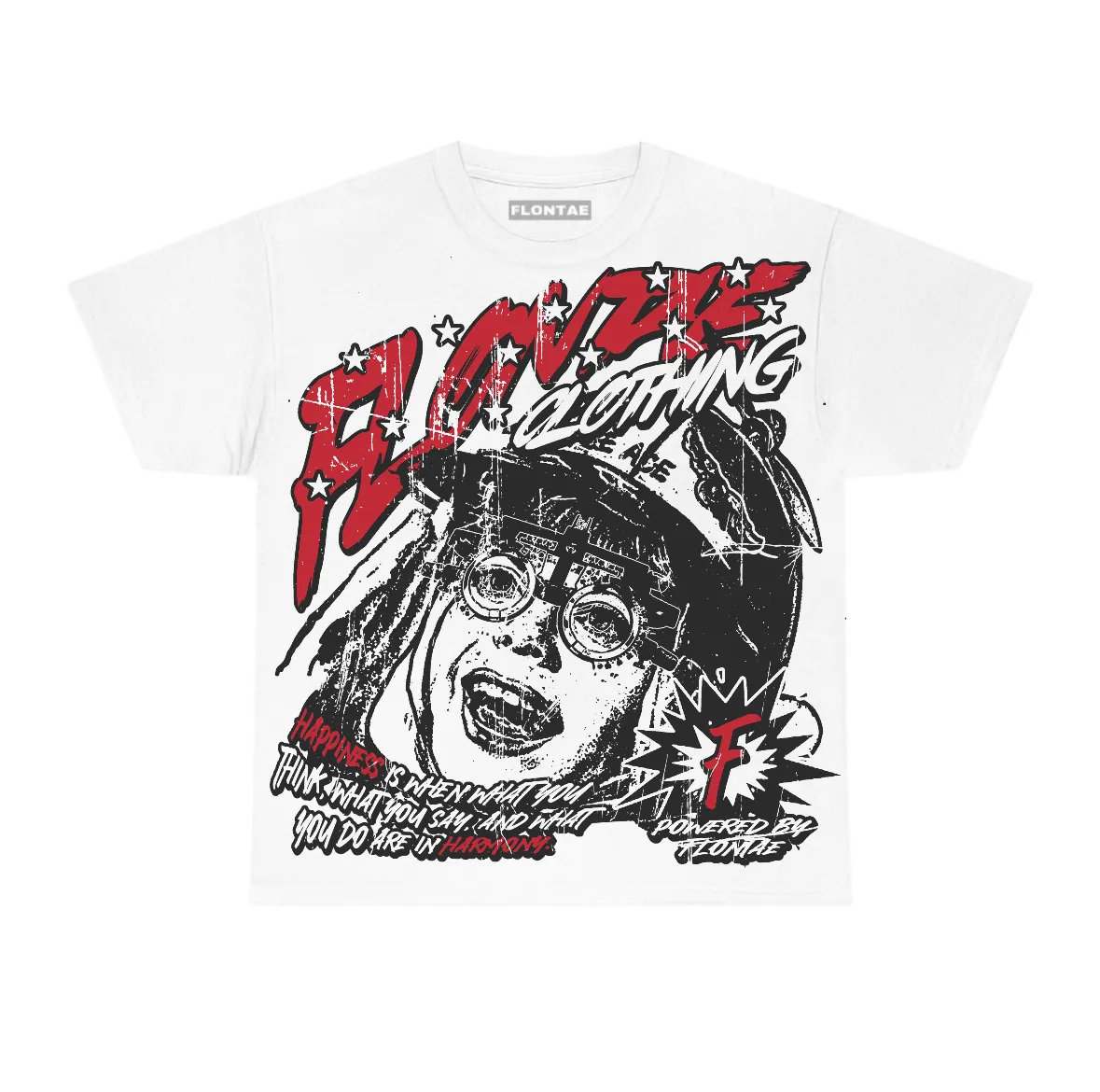 Chicago 1s Low Flontae T-Shirt Always Smile Graphic sold by Flontae Clothing