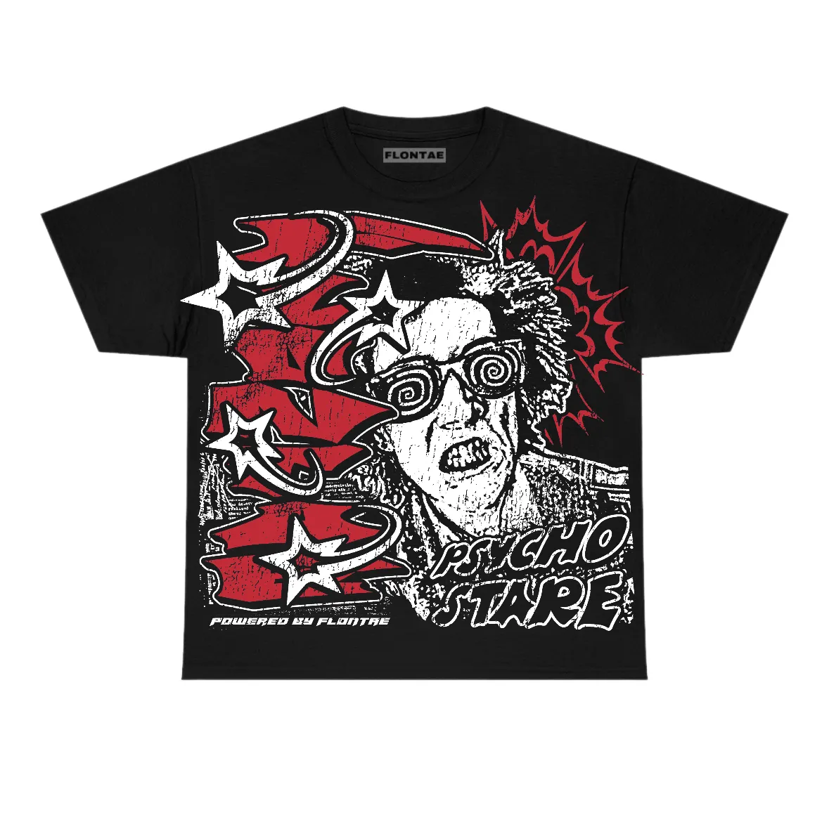 Chicago 1s Low Flontae T-Shirt Stare Graphic sold by Flontae Clothing