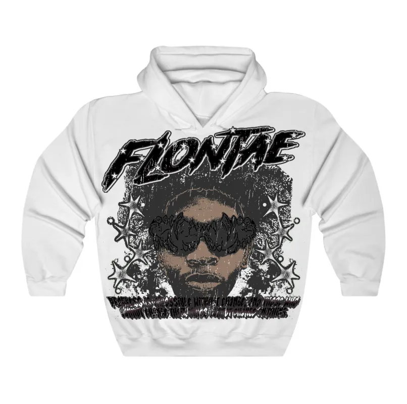 Black Cat 4s Flontae Hoodie Stay Hopeful Graphic sold by Flontae Clothing