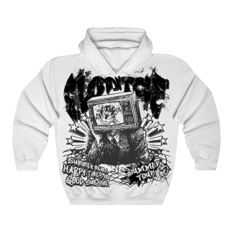 Black Cat 4s Flontae Hoodie Happiness Graphic sold by Flontae Clothing