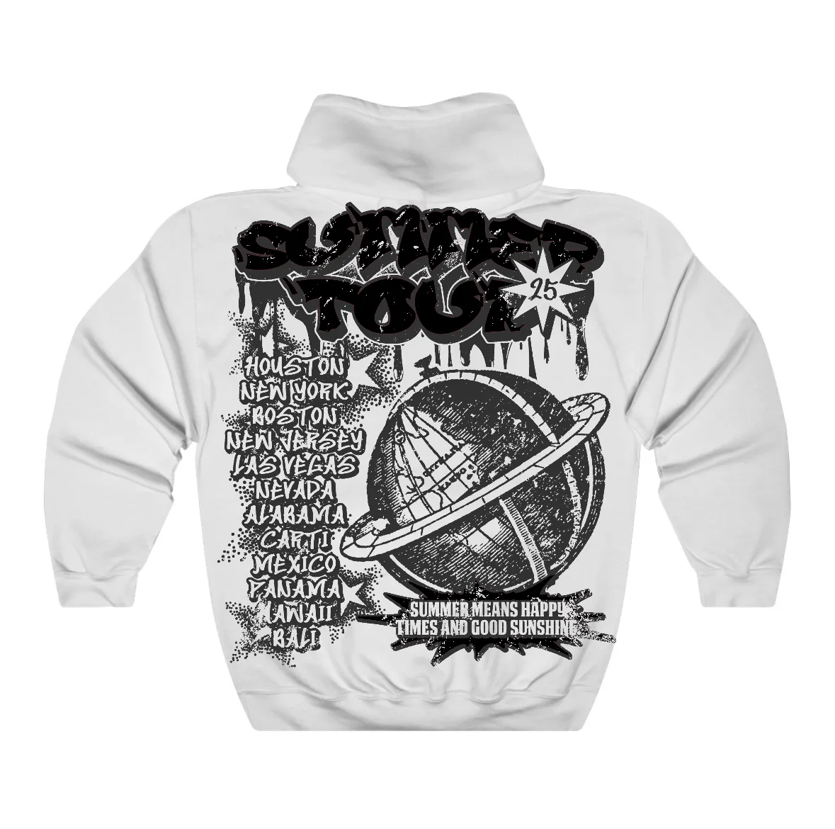 Black Cat 4s Flontae Hoodie Happiness Graphic sold by Flontae Clothing product image thumbnail 2