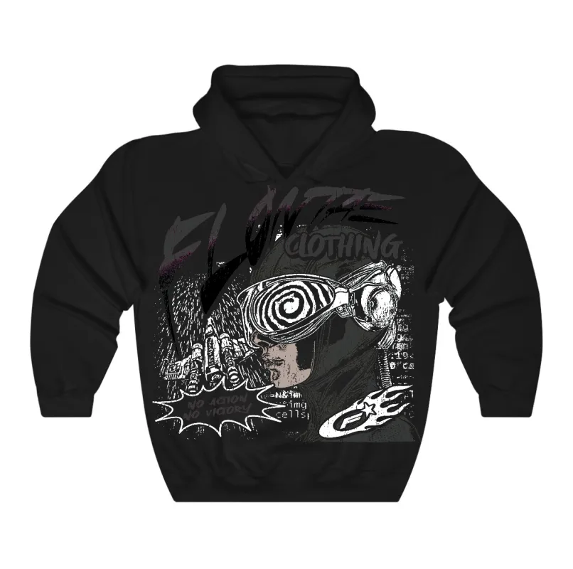 Black Cat 4s Flontae Hoodie Justify Graphic sold by Flontae Clothing