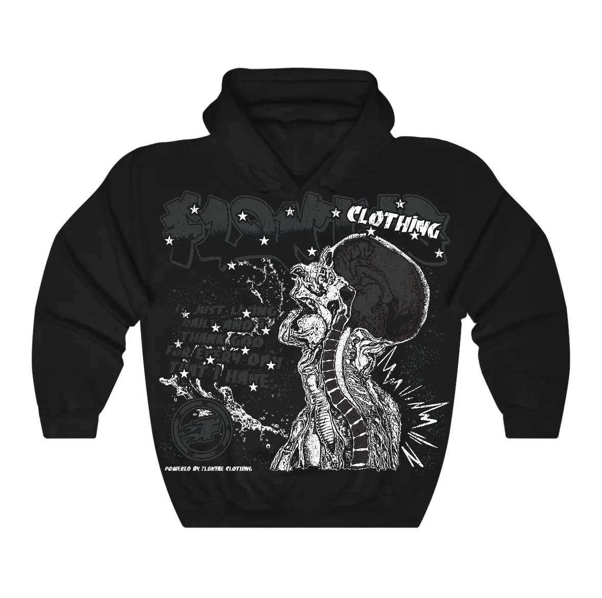 Black Cat 4s Flontae Hoodie Not Losing Graphic sold by Flontae Clothing