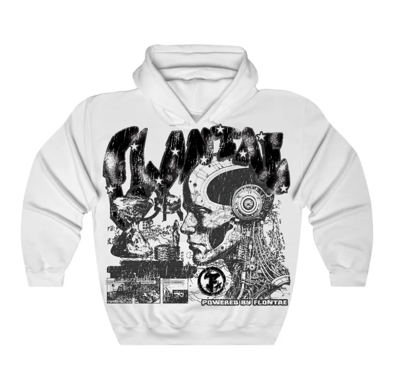 Black Cat 4s Flontae Hoodie Smartness Graphic sold by Flontae Clothing