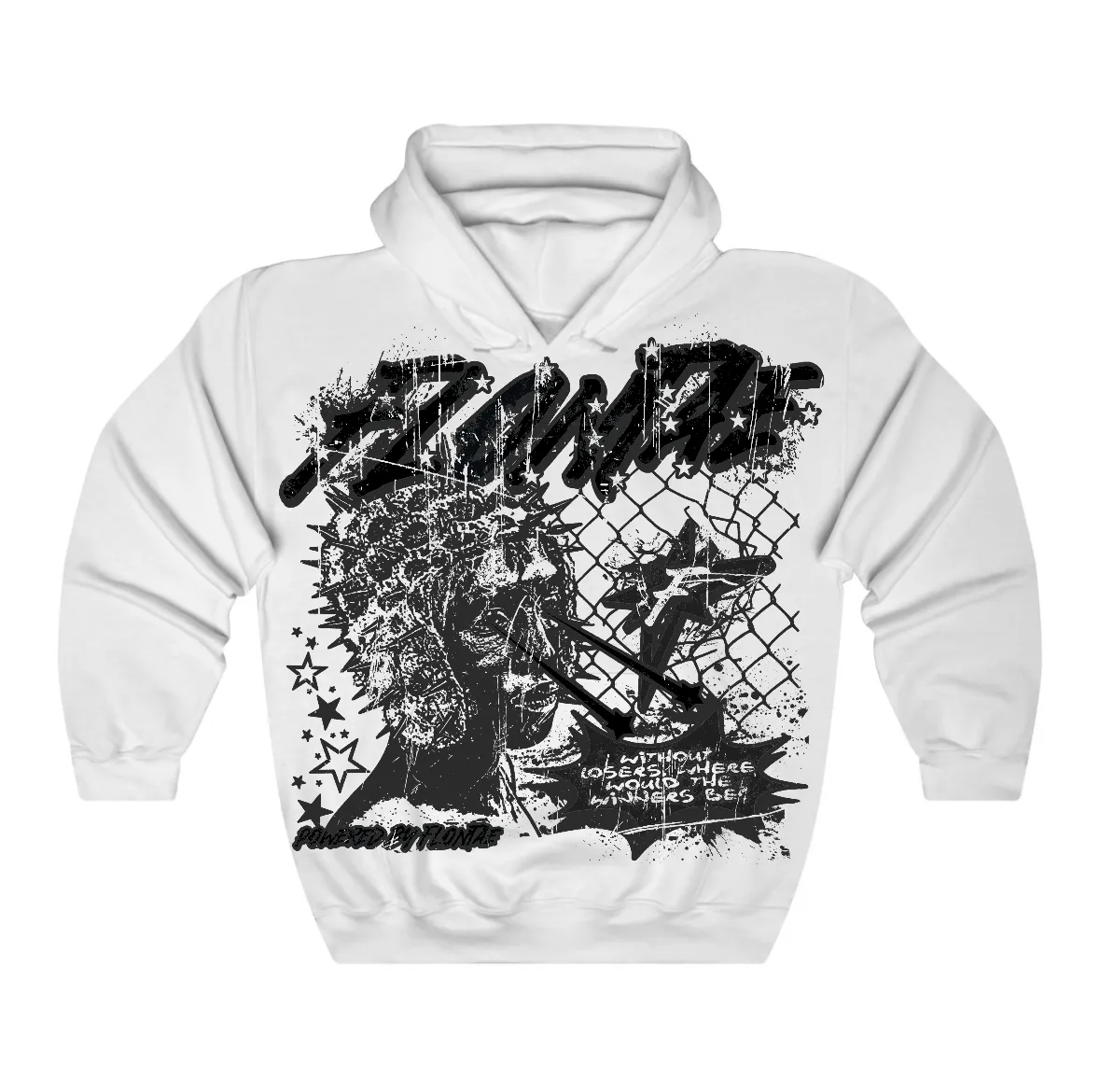 Black Cat 4s Flontae Hoodie Winners Graphic sold by Flontae Clothing