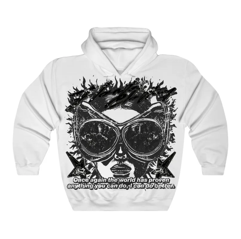 Black Cat 4s Flontae Hoodie Be Better Graphic sold by Flontae Clothing