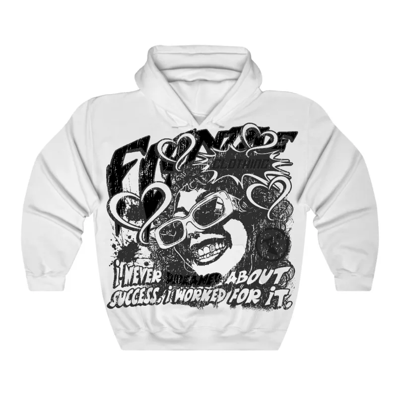 Black Cat 4s Flontae Hoodie Never Dream Graphic sold by Flontae Clothing