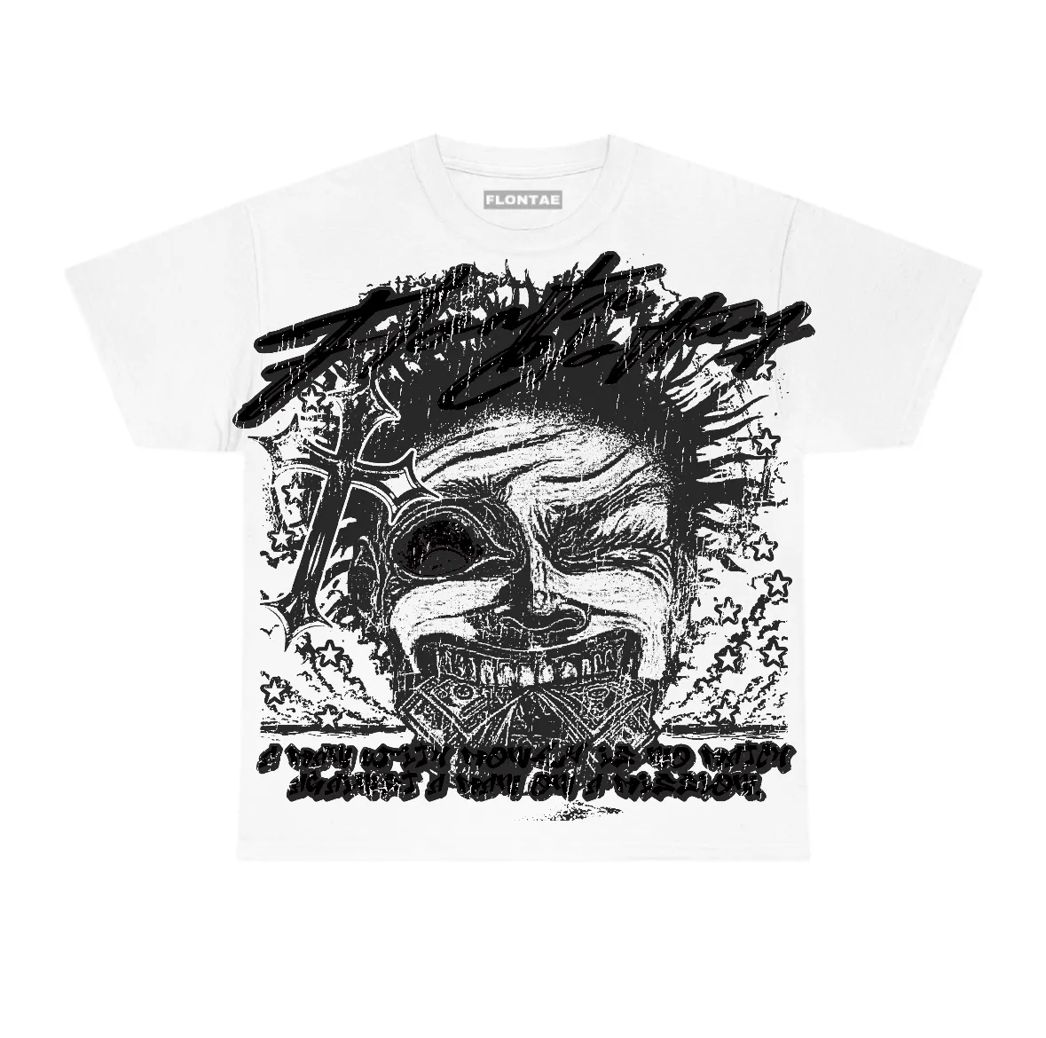 Black Cat 4s Flontae T-Shirt Nothing Else Graphic sold by Flontae Clothing