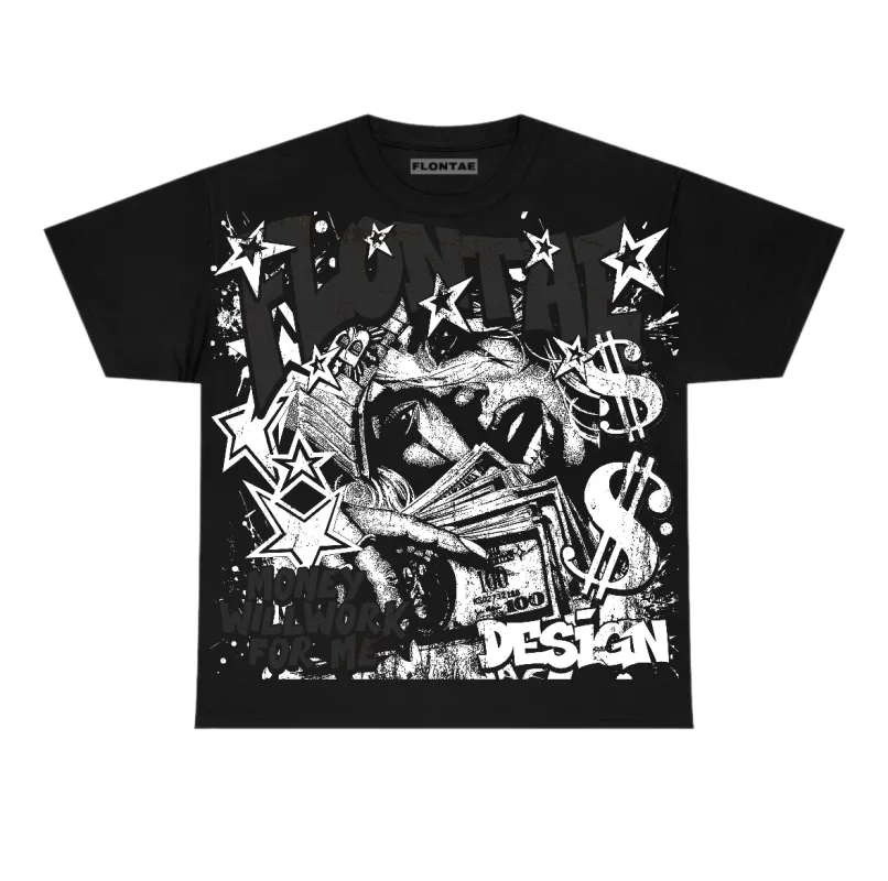 Black Cat 4s Flontae T-Shirt Passive Graphic sold by Flontae Clothing