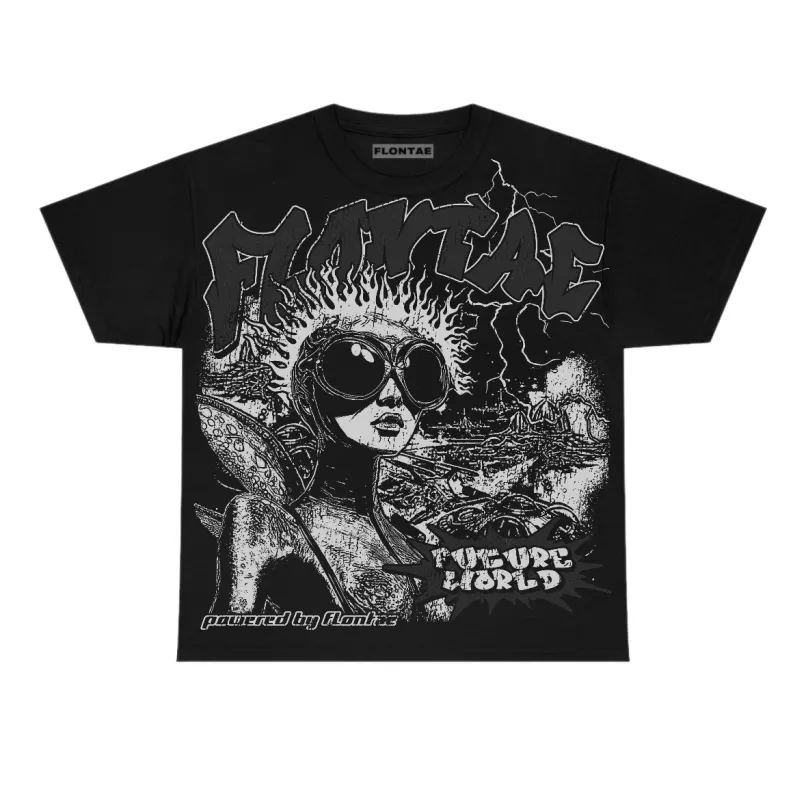 Black Cat 4s Flontae T-Shirt Ahead Graphic sold by Flontae Clothing