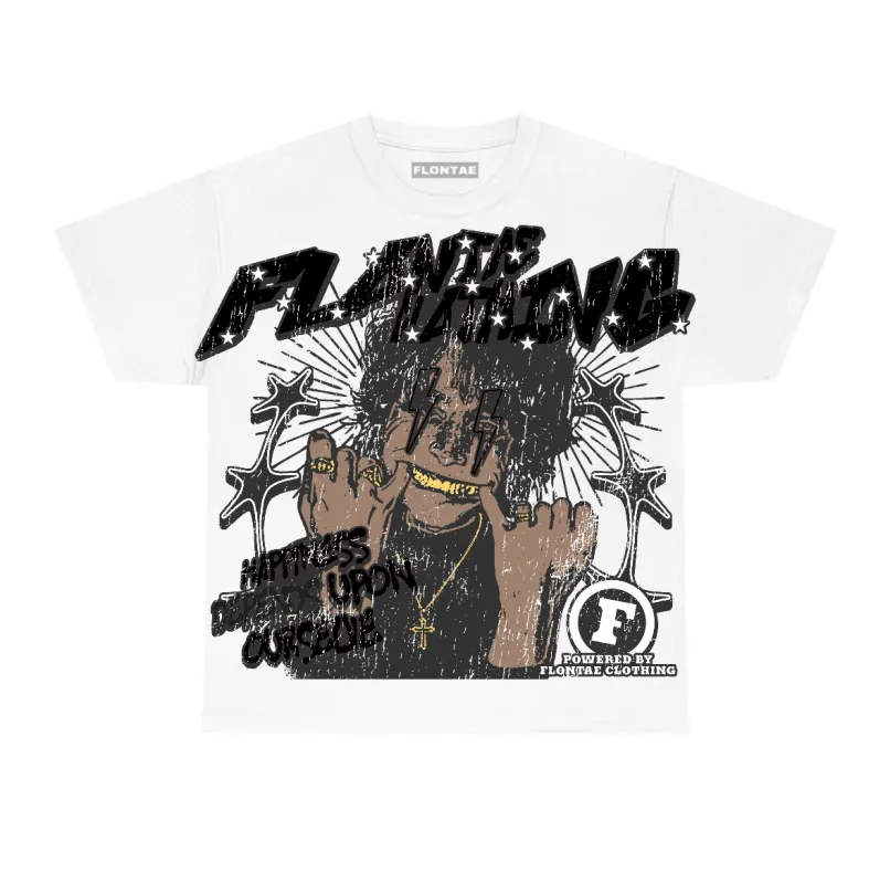 Black Cat 4s Flontae T-Shirt Inner Bliss Graphic sold by Flontae Clothing