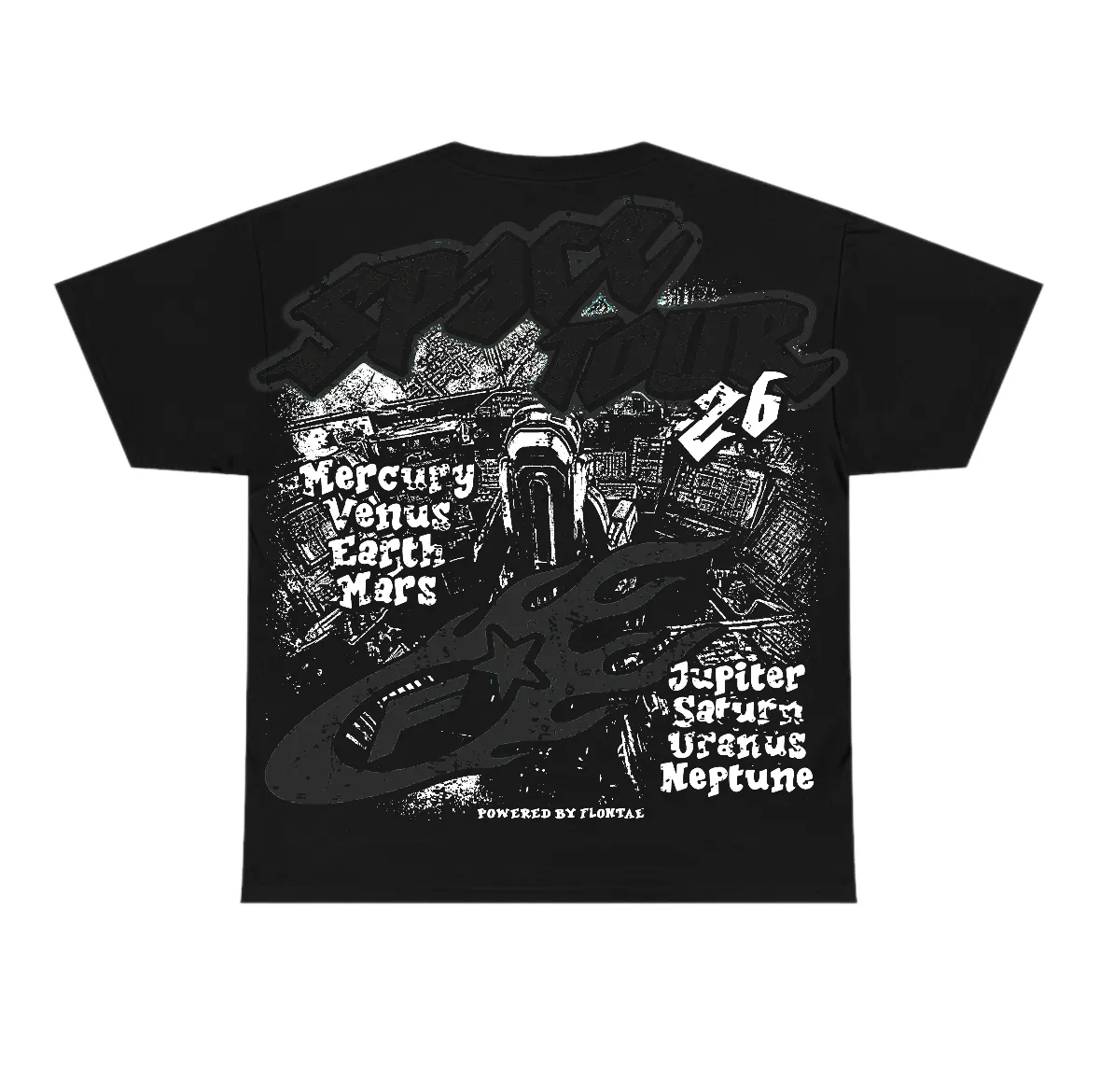 Black Cat 4s Flontae T-Shirt Get Around Graphic sold by Flontae Clothing product image thumbnail 2