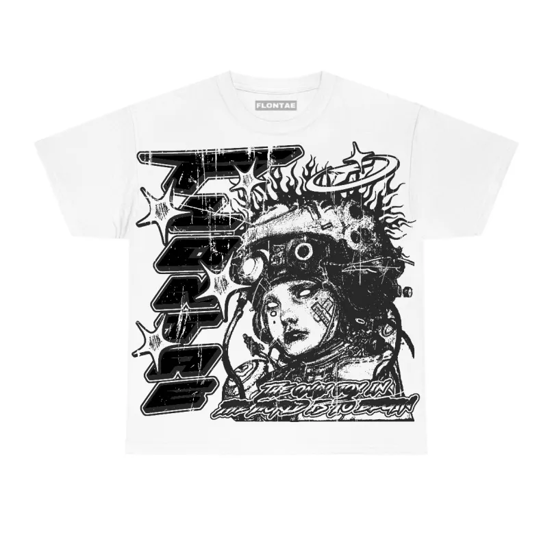 Black Cat 4s Flontae T-Shirt Self Aware Graphic sold by Flontae Clothing