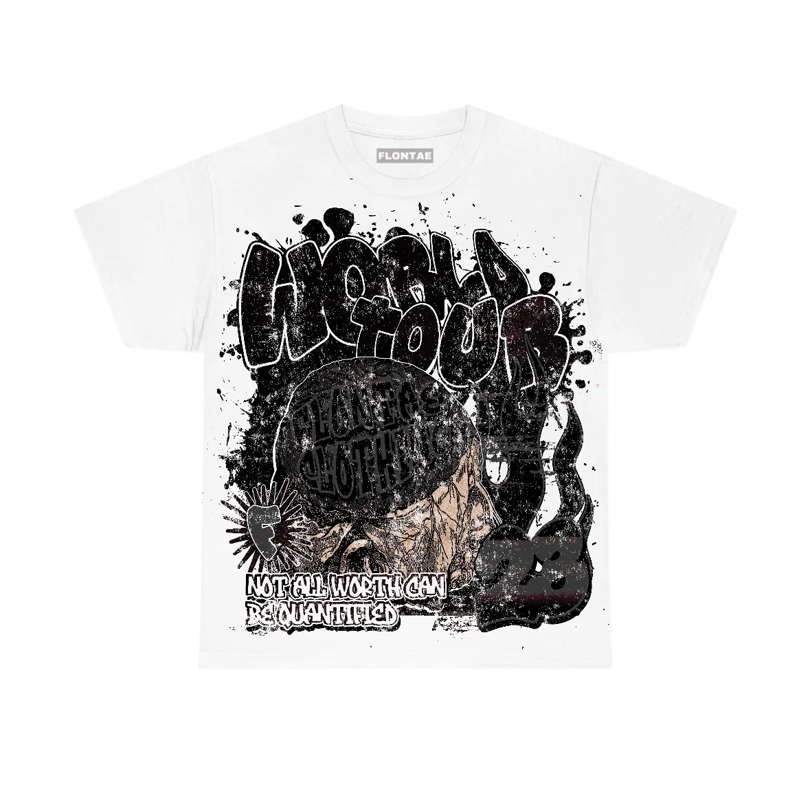 Black Cat 4s Flontae T-Shirt Intelligence Graphic sold by Flontae Clothing