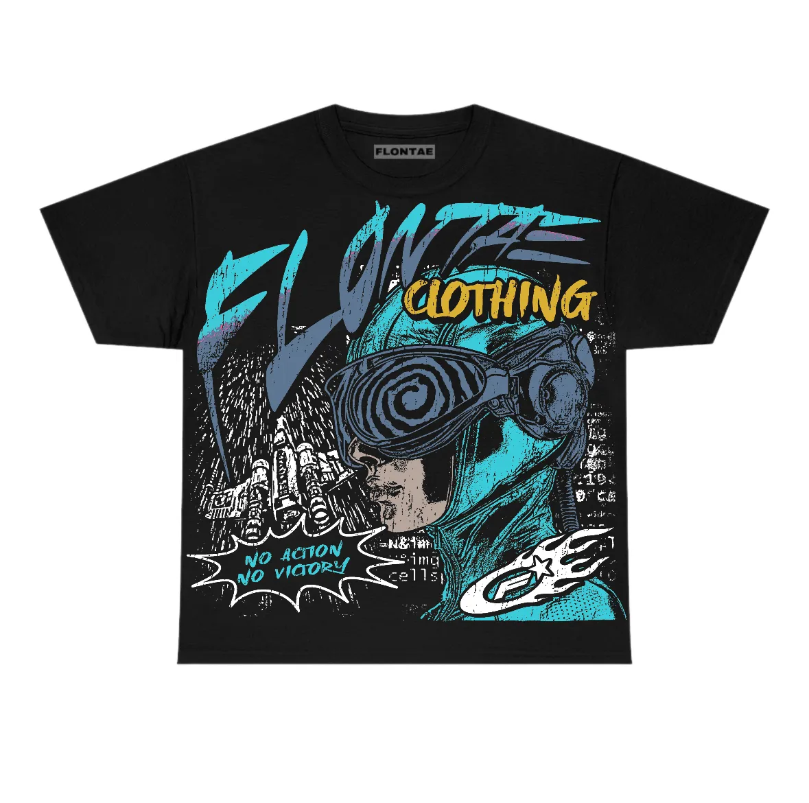 Gamma Blue 11s Flontae T-Shirt Justify Graphic sold by Flontae Clothing