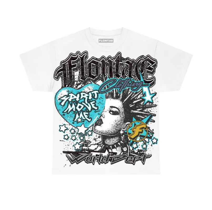 Gamma Blue 11s Flontae T-Shirt Soul Motivation Graphic sold by Flontae Clothing