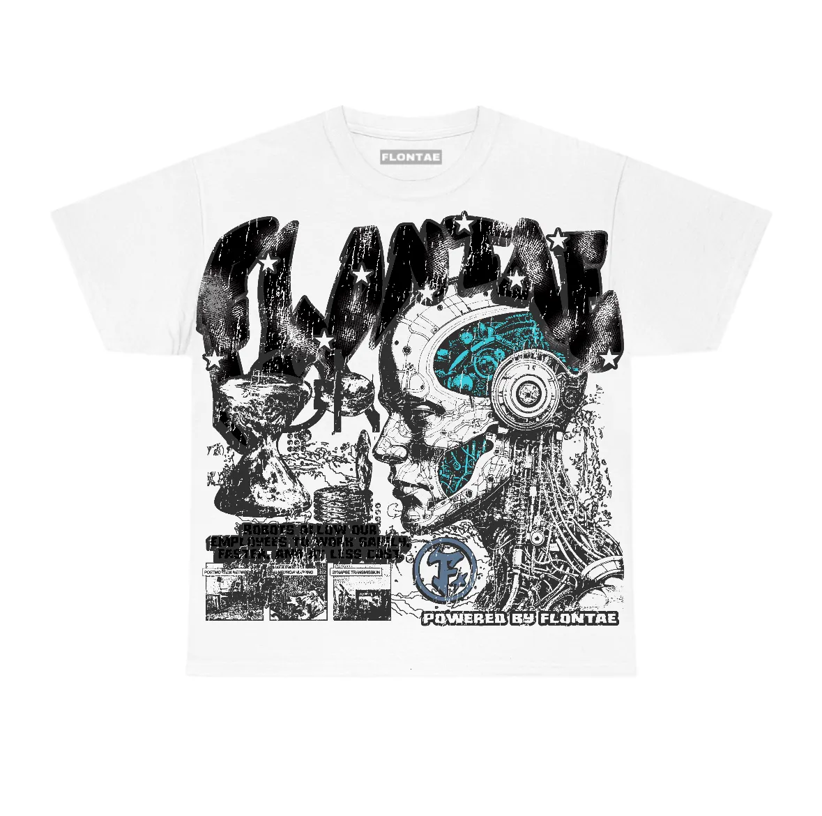 Gamma Blue 11s Flontae T-Shirt Smartness Graphic sold by Flontae Clothing
