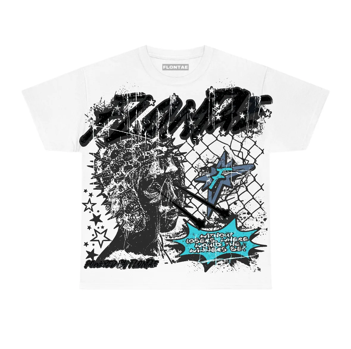 Gamma Blue 11s Flontae T-Shirt Winners Graphic sold by Flontae Clothing