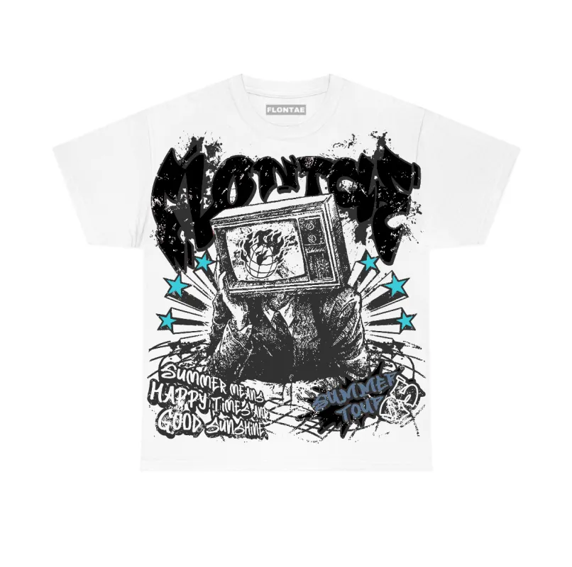 Gamma Blue 11s Flontae T-Shirt Happiness Graphic sold by Flontae Clothing