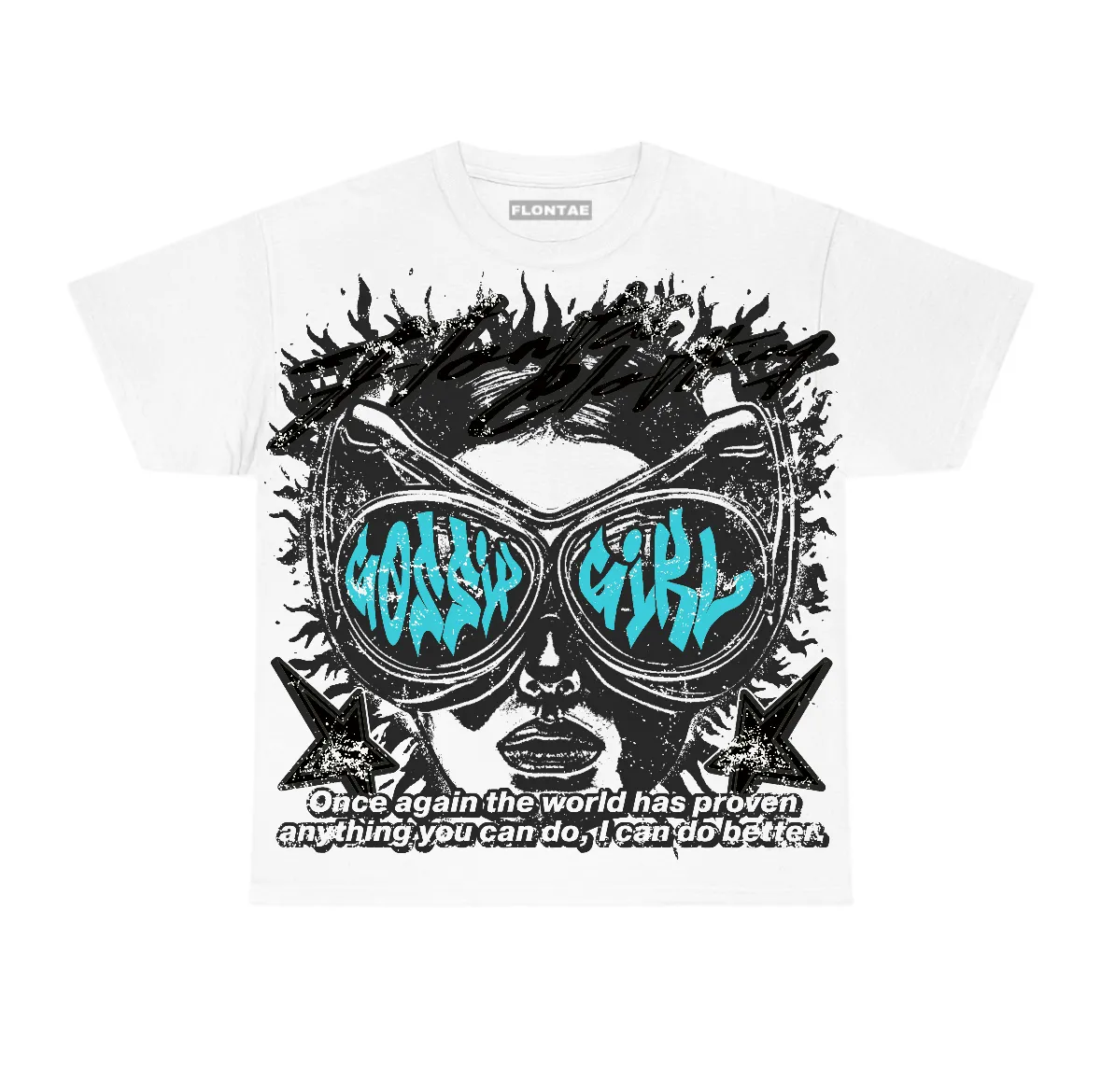 Gamma Blue 11s Flontae T-Shirt Be Better Graphic sold by Flontae Clothing