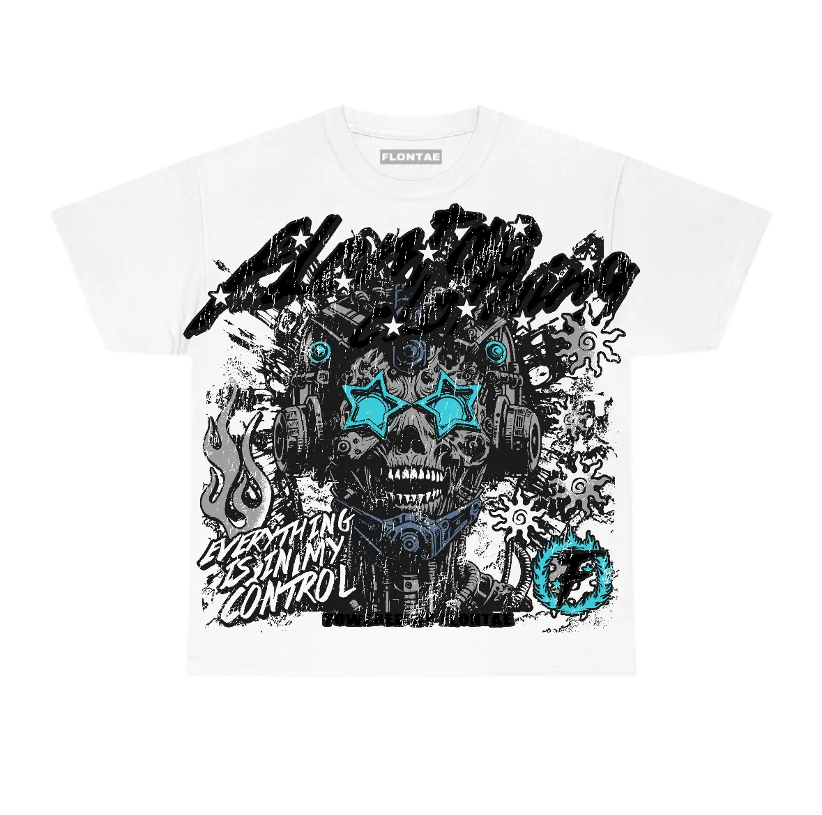 Gamma Blue 11s Flontae T-Shirt My Control Graphic sold by Flontae Clothing