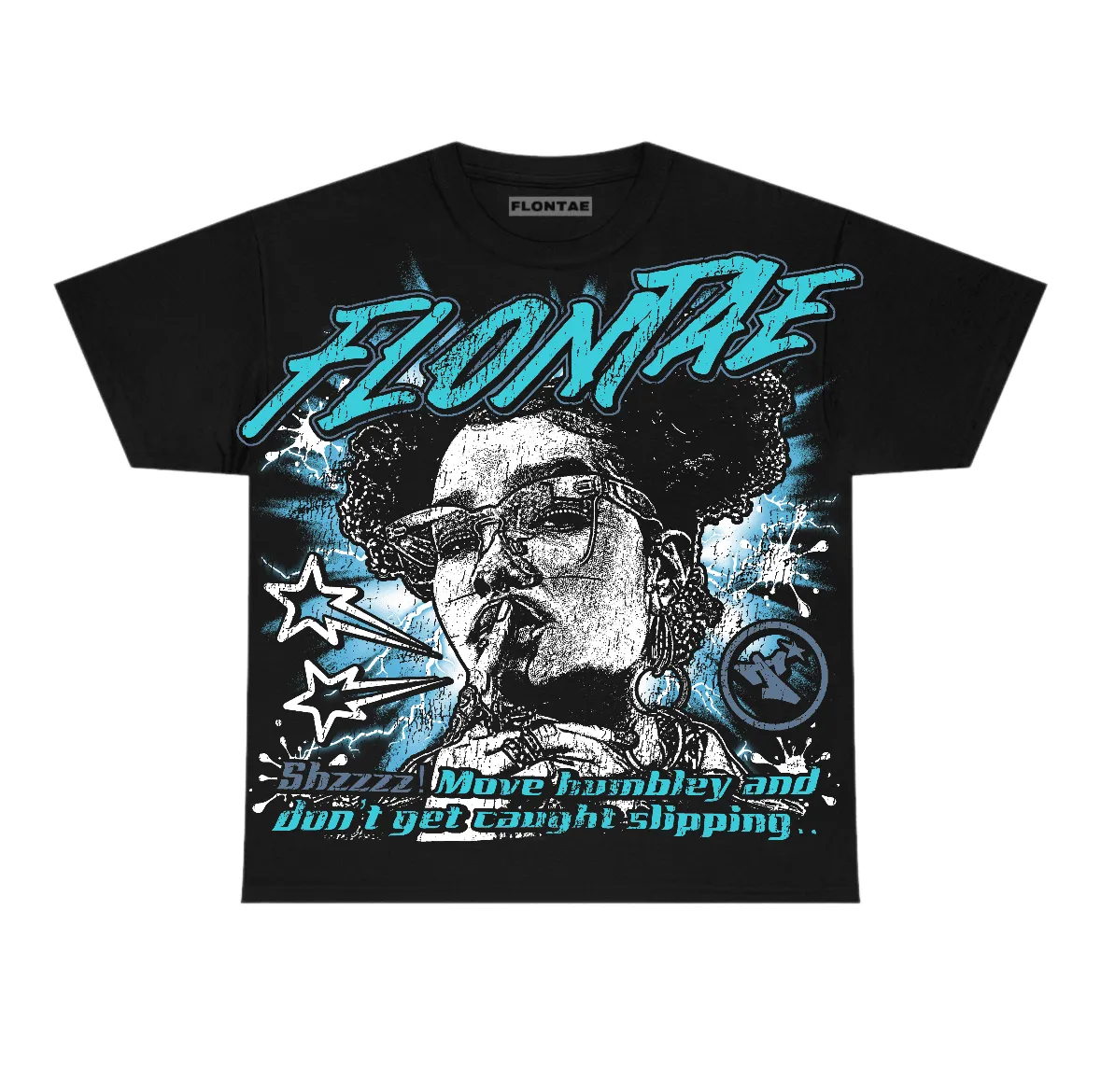 Gamma Blue 11s Flontae T-Shirt Move Humbly Graphic sold by Flontae Clothing