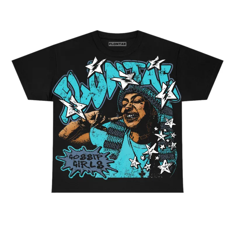 Gamma Blue 11s Flontae T-Shirt Just A Hustler Graphic sold by Flontae Clothing