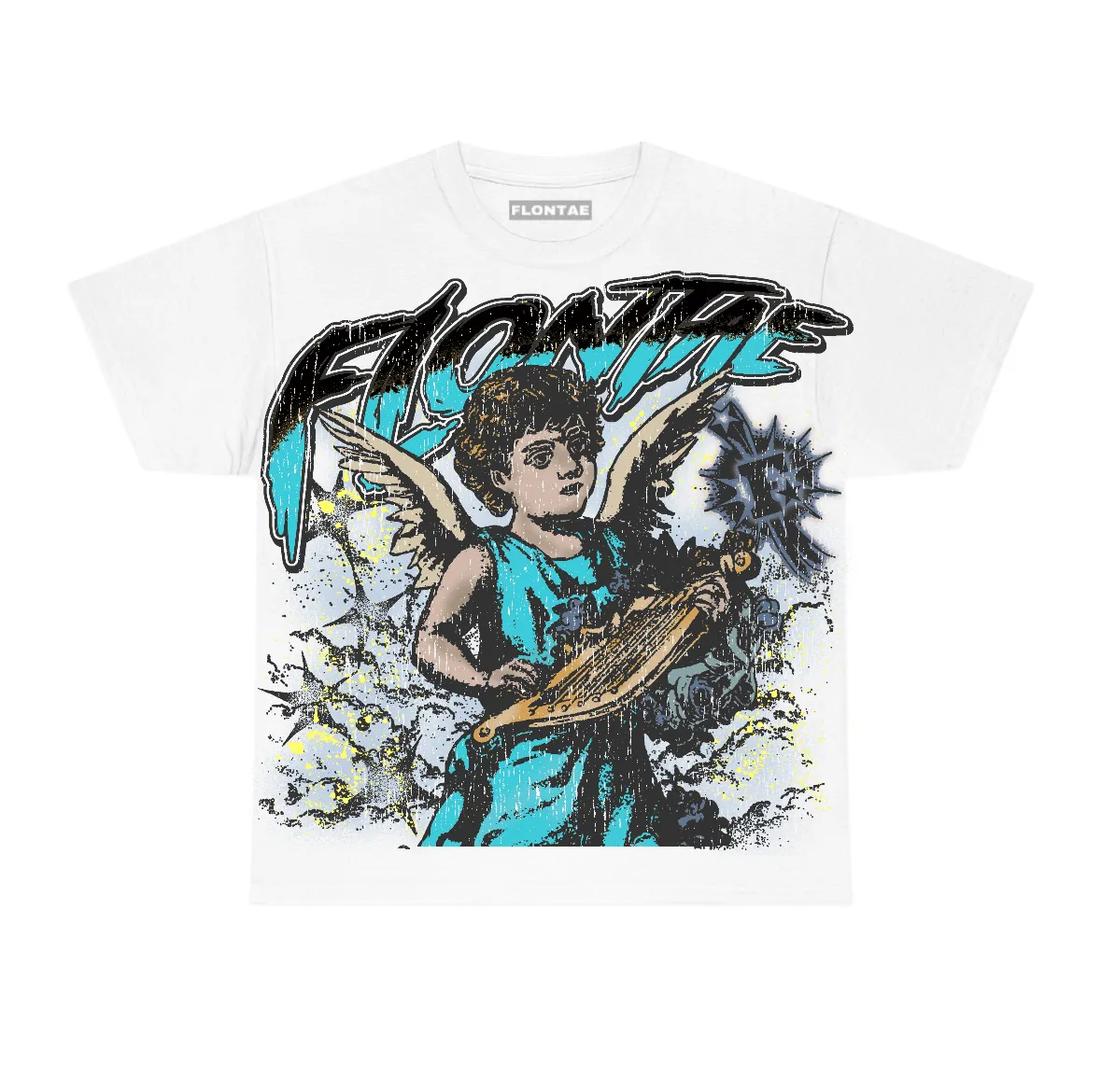 Gamma Blue 11s Flontae T-Shirt Sky Sympathy Graphic sold by Flontae Clothing