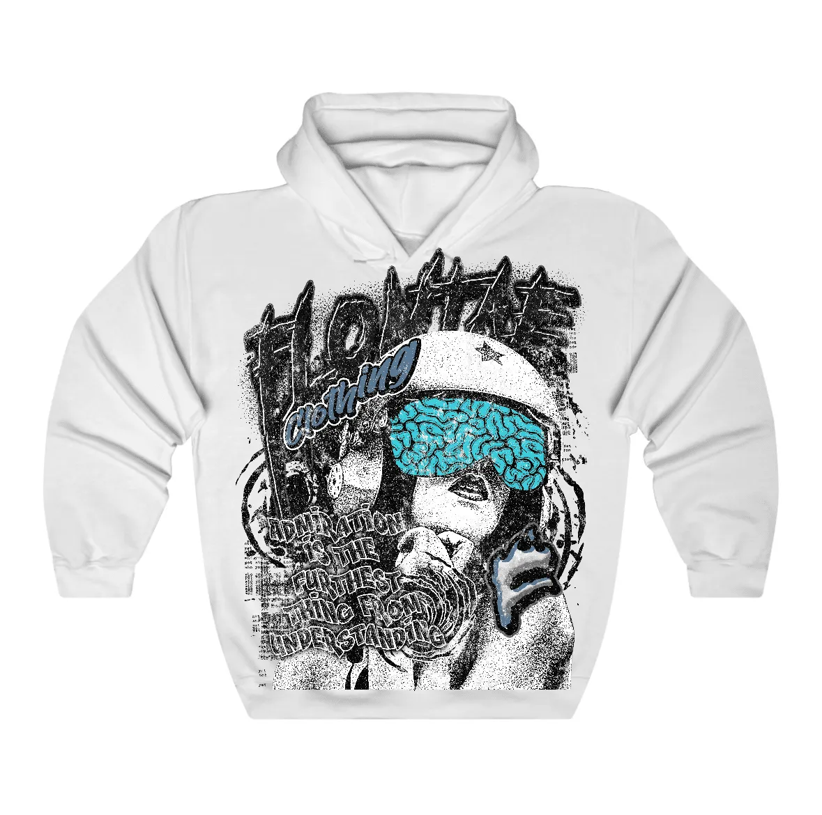 Gamma Blue 11s Flontae Hoodie Understand Graphic sold by Flontae Clothing