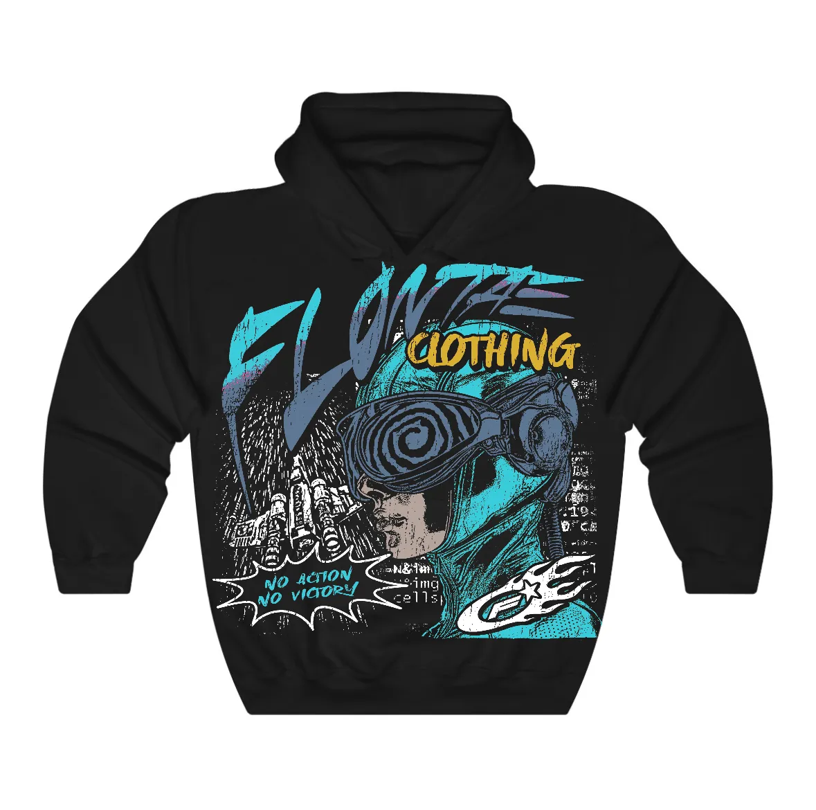 Gamma Blue 11s Flontae Hoodie Justify Graphic sold by Flontae Clothing